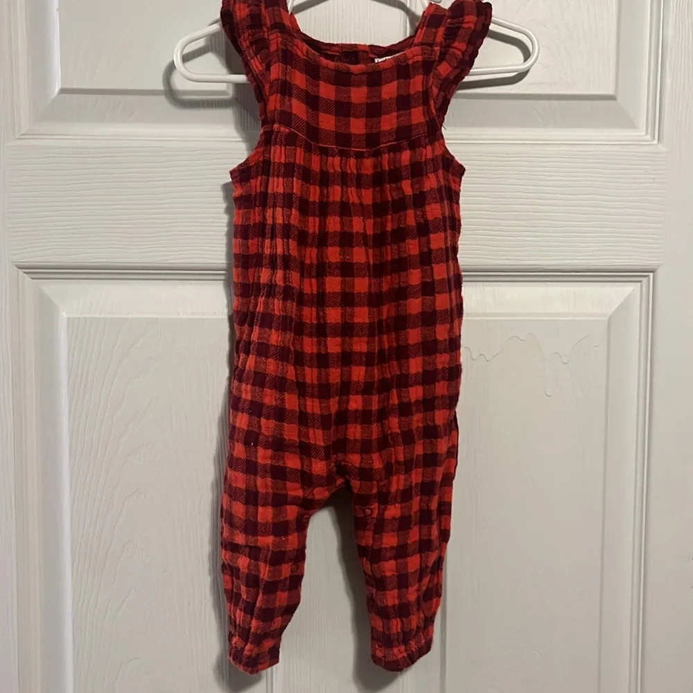 Set of 3 Cat & Jack Romper bundle (6-9mo) - Picture 2 of 10